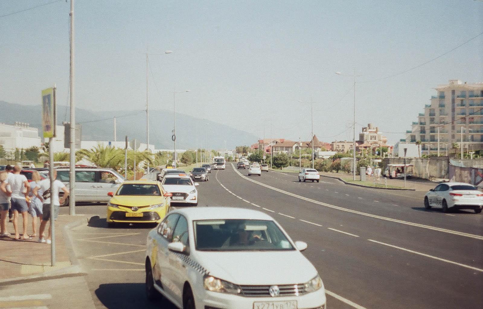 Вид на дорогу