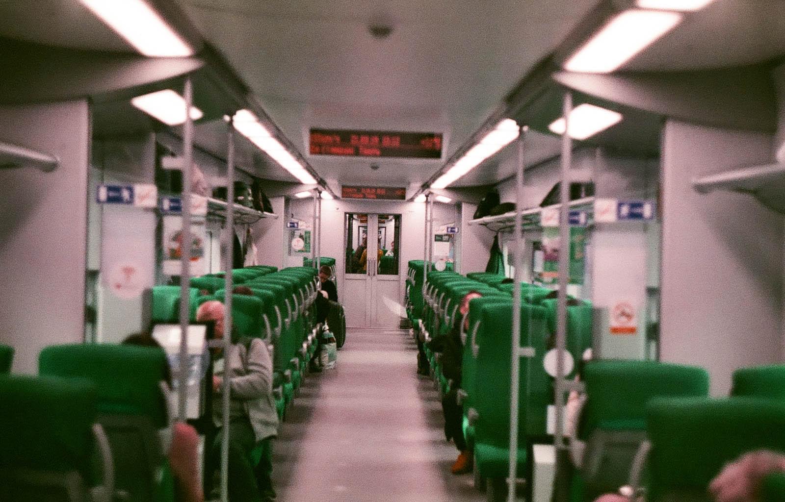 Вагон электрички