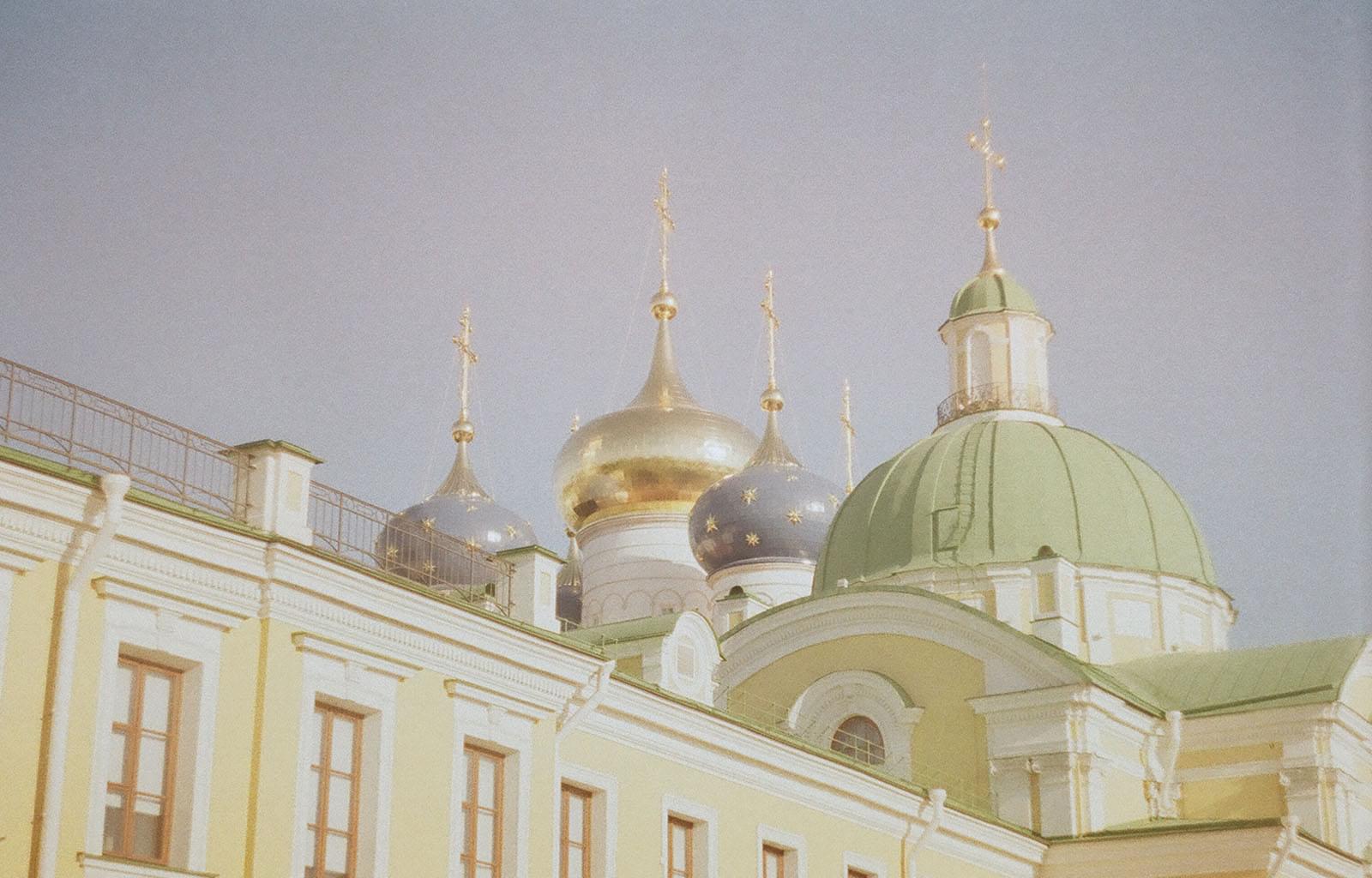 Вид на Тверской императорский путевой дворец